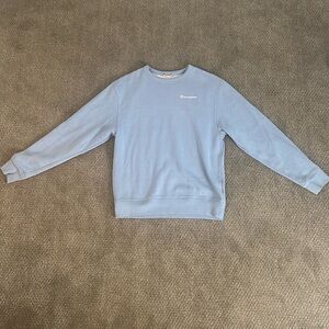 Light Blue Women’s Champion Crewneck: Authentic Athleticwear